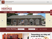 Tablet Screenshot of hcbanks.com
